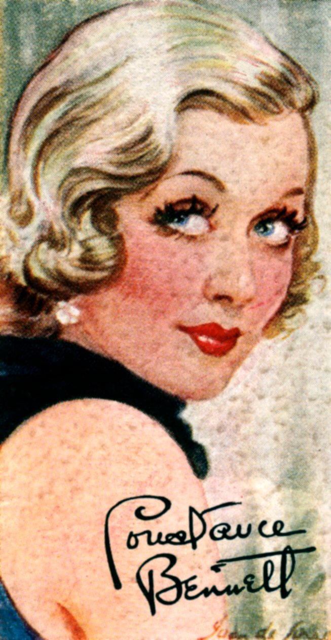 コンスタンスキャンベルベネット、1904-1965年、米国の女優、20世紀 作： 不明