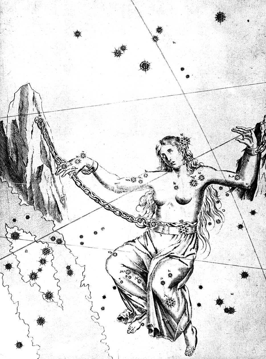 アンドロメダの星座、1723 作： 不明
