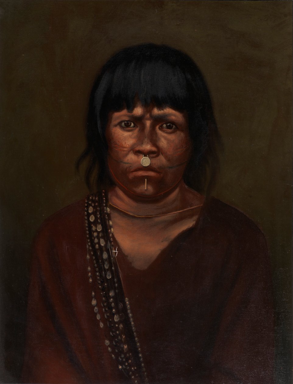 クニボ インディアン、カリフォルニア州。 1890-1892。 作： 不明