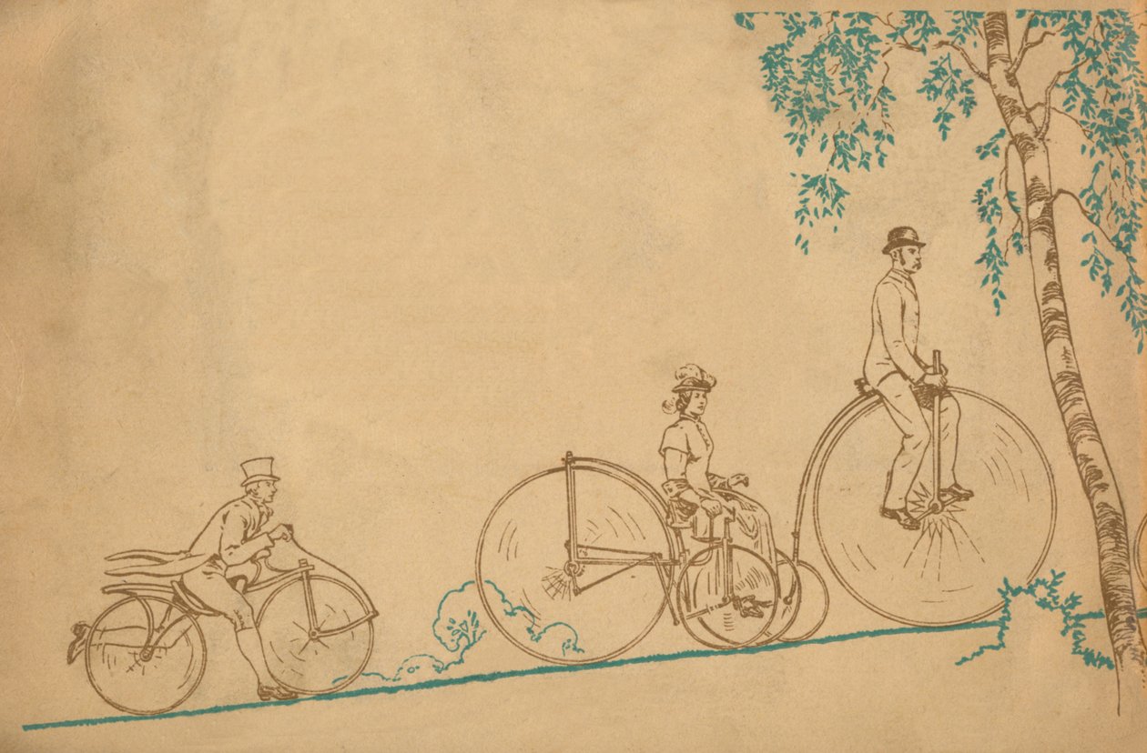 サイクリング1839-1939バックカバー、1939 作： 不明