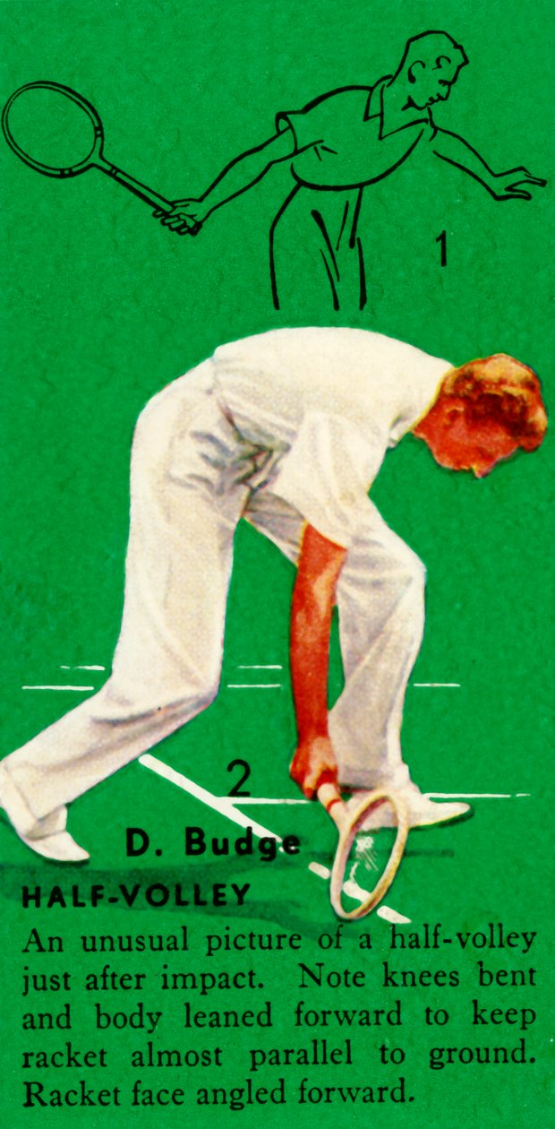 D.バッジ-ハーフボレー、c1935。 作： 不明