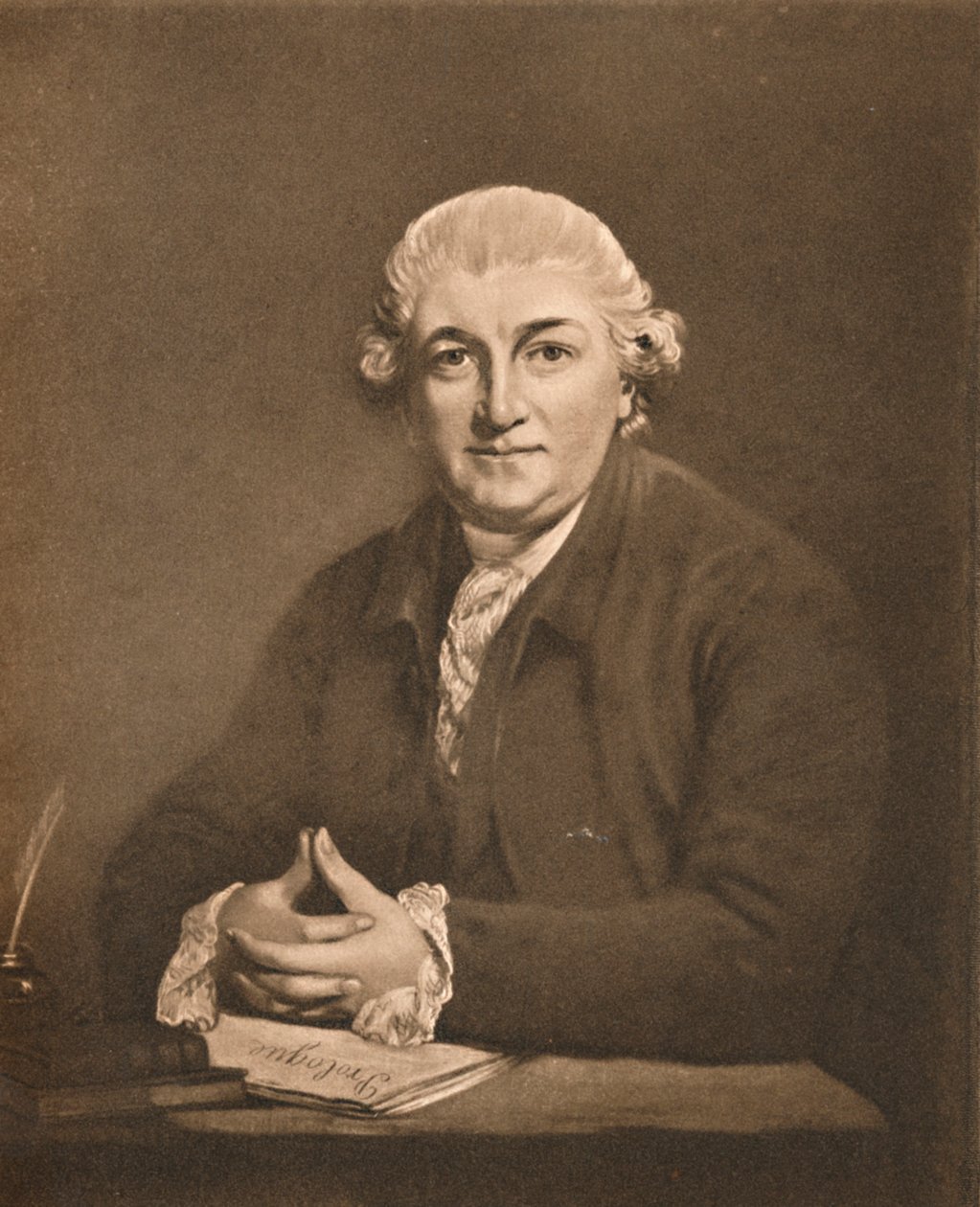 デビッド・ギャリック。 b。 1717、d。 1779、1907 作： 不明