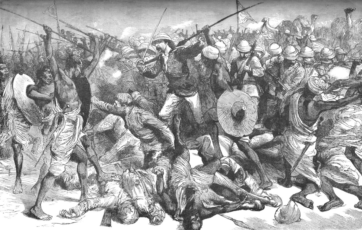 バーナビー大佐の死、c1885 作： 不明