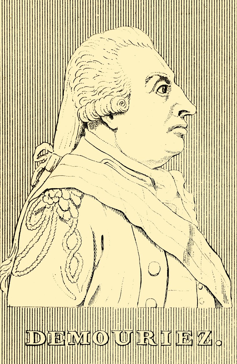 Demouriez、1739-1823、1830。 作： 不明