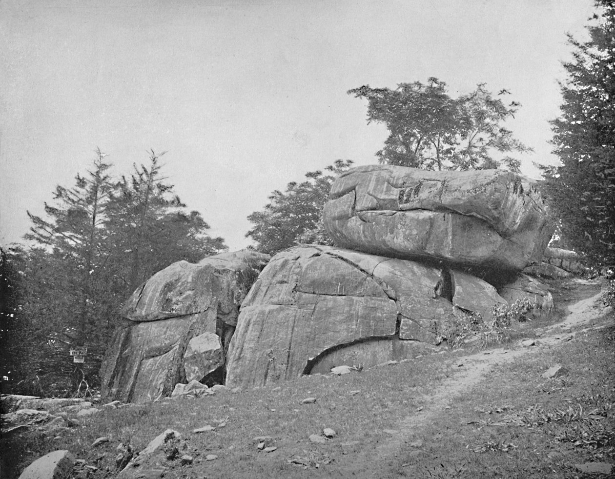 デビルズデン、ペンシルベニア州ゲティスバーグ、c1897。 作： 不明
