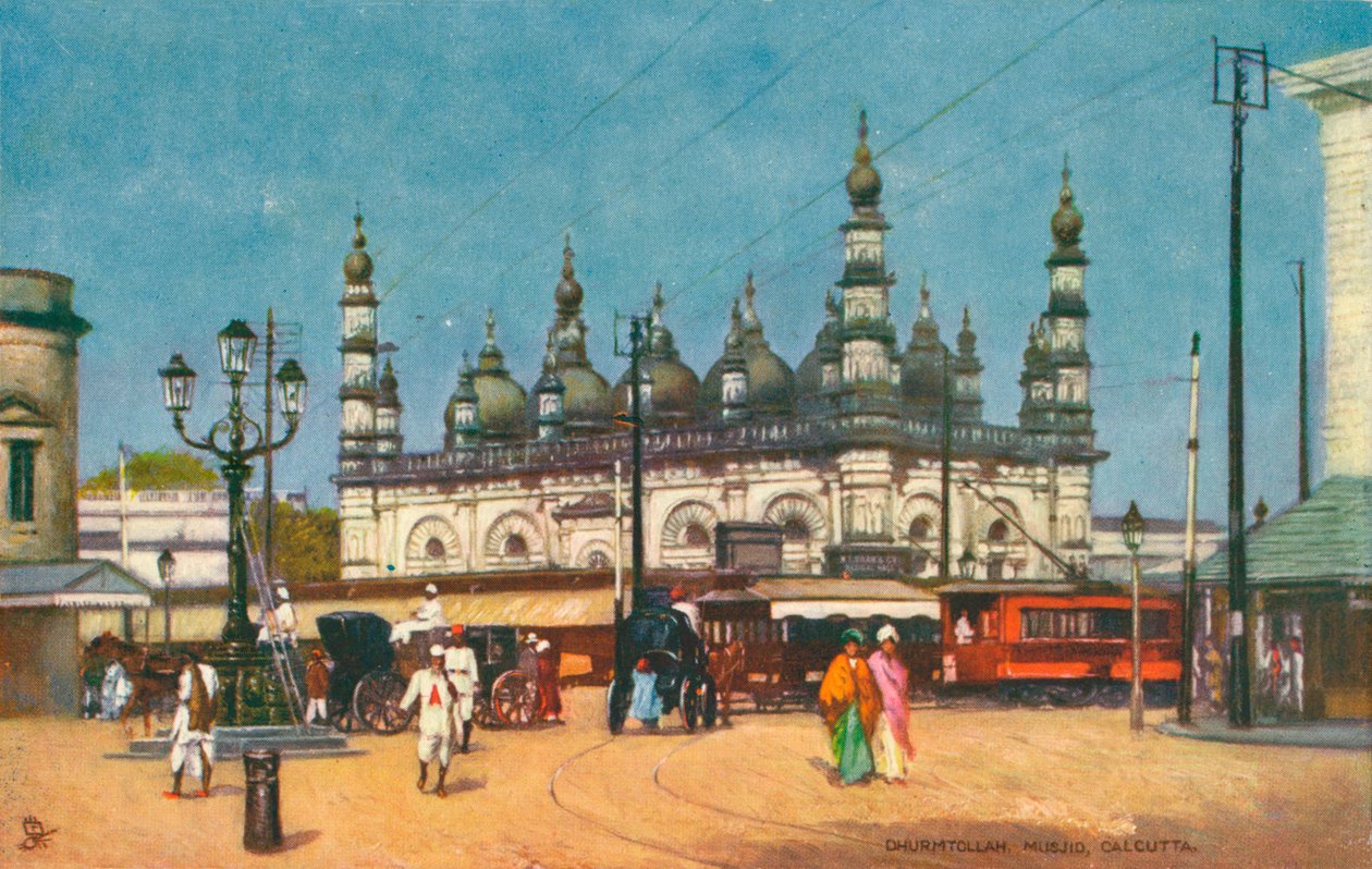 Dhurmtollah Musjid、カルカッタ、c1902。 作： 不明