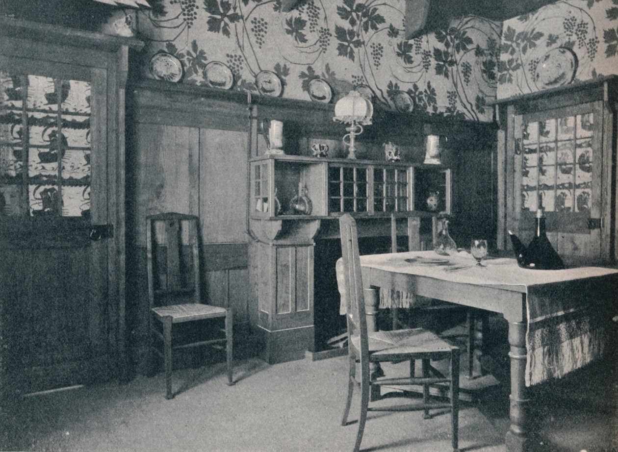 ダイニングルーム、c1902 作： 不明