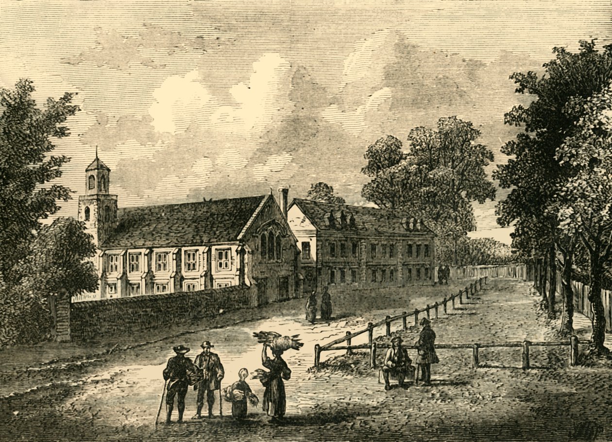 1750年のダリッチ大学、1878年。 作： 不明