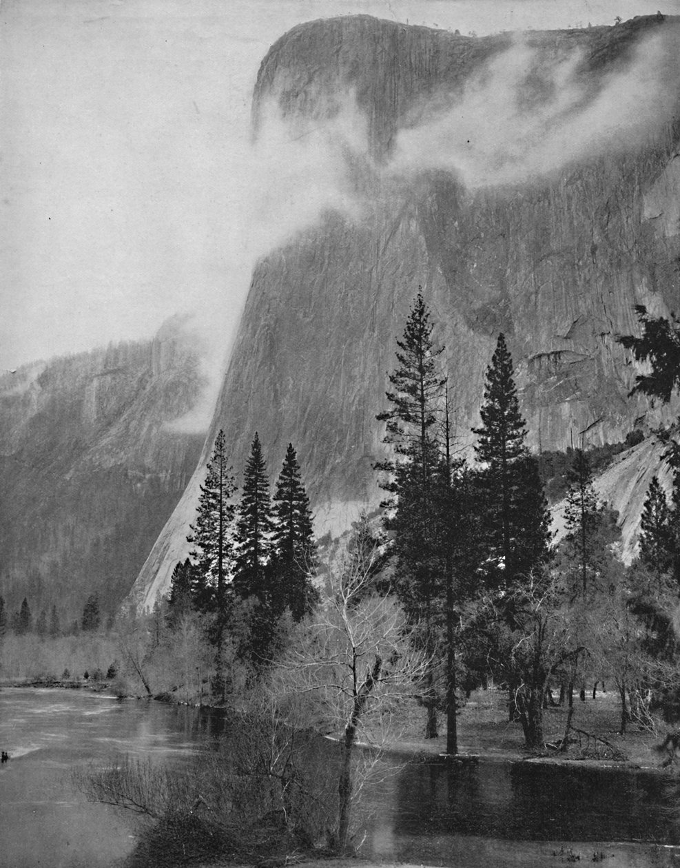 エルキャピタン、ヨセミテ、カリフォルニア、C1897。 作： 不明