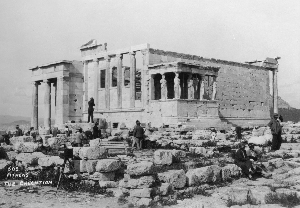 エレクテイオン、アテネ、ギリシャ、c1920s-c1930s 作： 不明