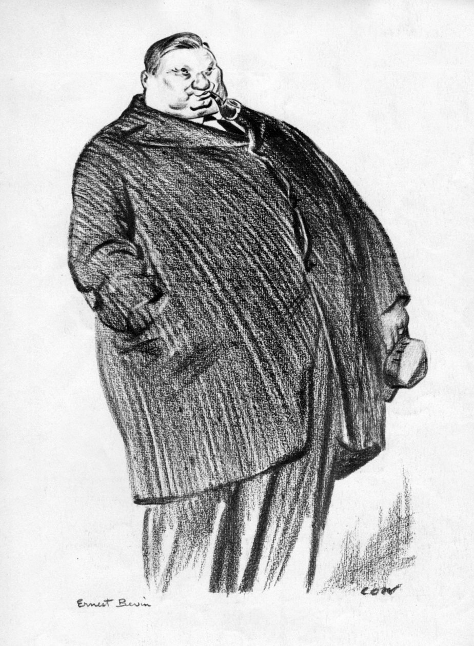 アーネスト・ベヴィン、イギリスの労働政治家、1933 作： 不明
