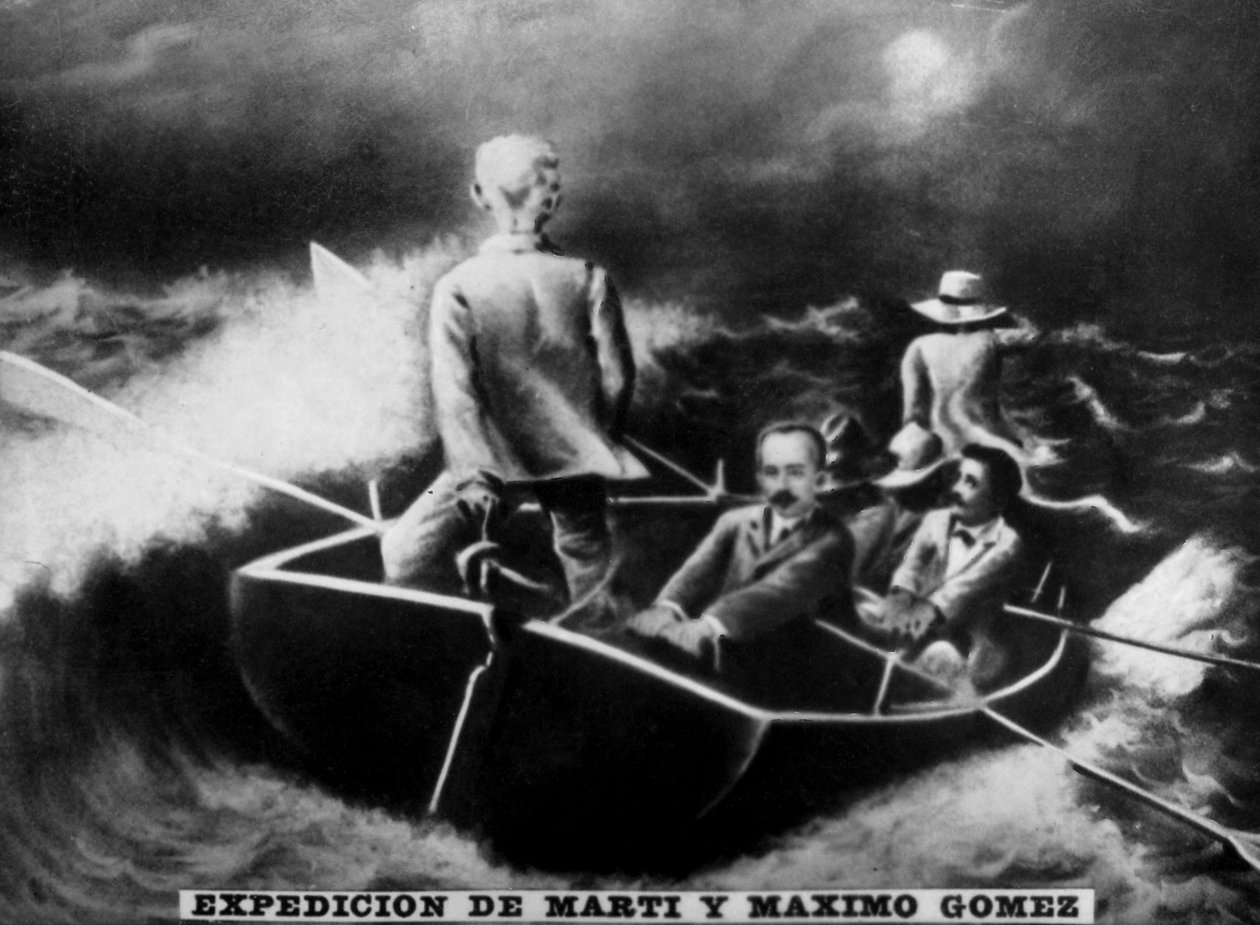 マルティとマキシモゴメスの遠征、1895年、1920年代 作： 不明