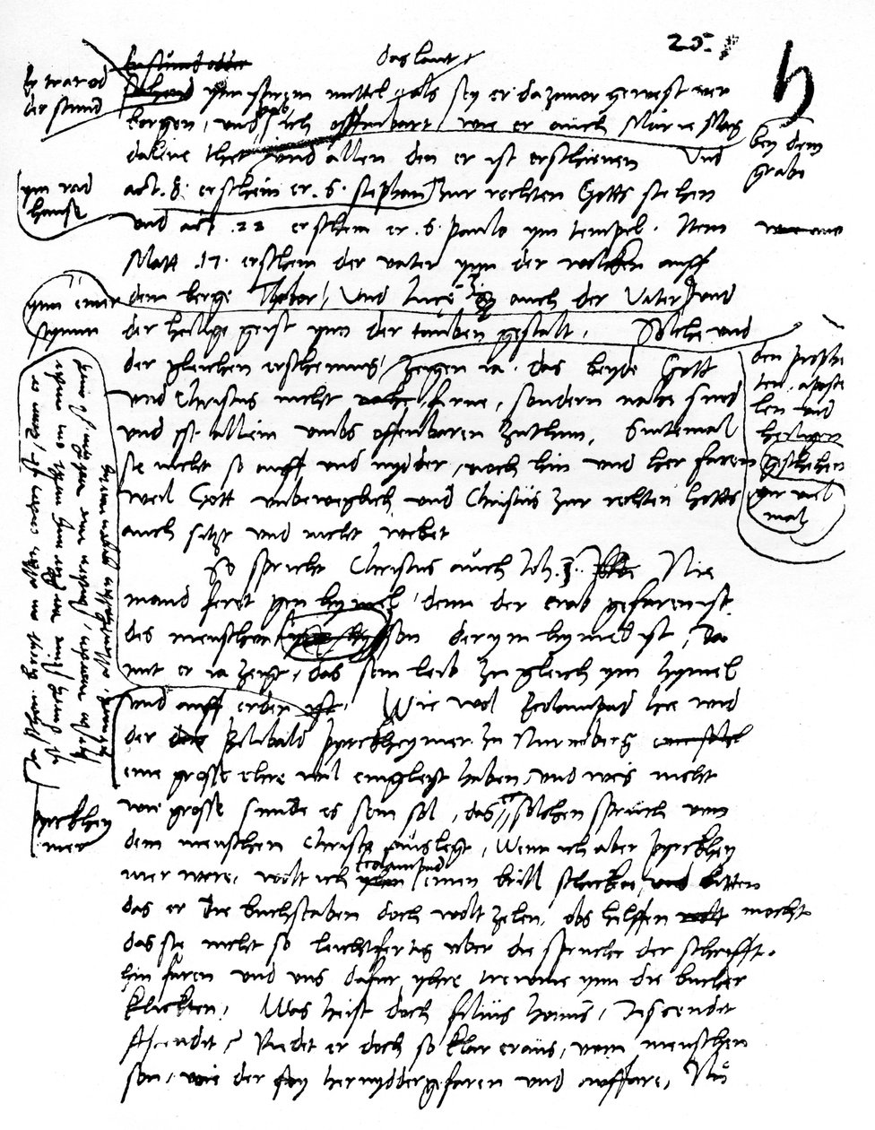 マーティンルーサーズ手書きの複製、1903 作： 不明