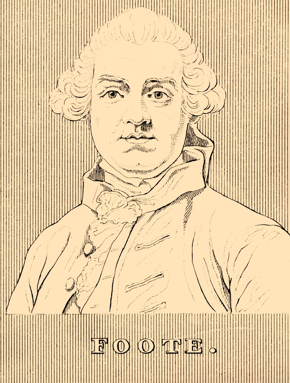 Foote、1720-1777、1830。 作： 不明
