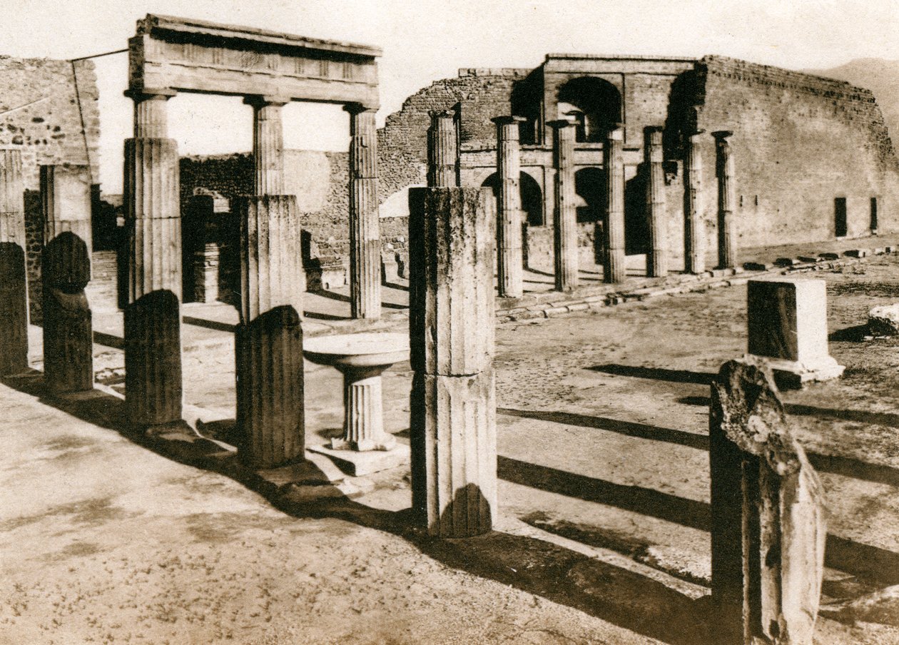 三角穴、ポンペイ、イタリア、c1900s 作： 不明