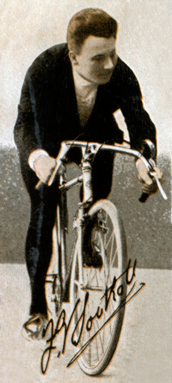 フランクサウソール、サイクリングチャンピオン、1935年 作： 不明