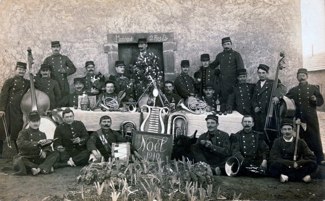 フランス外人部隊のクリスマス、アルジェリア、1910 作： 不明