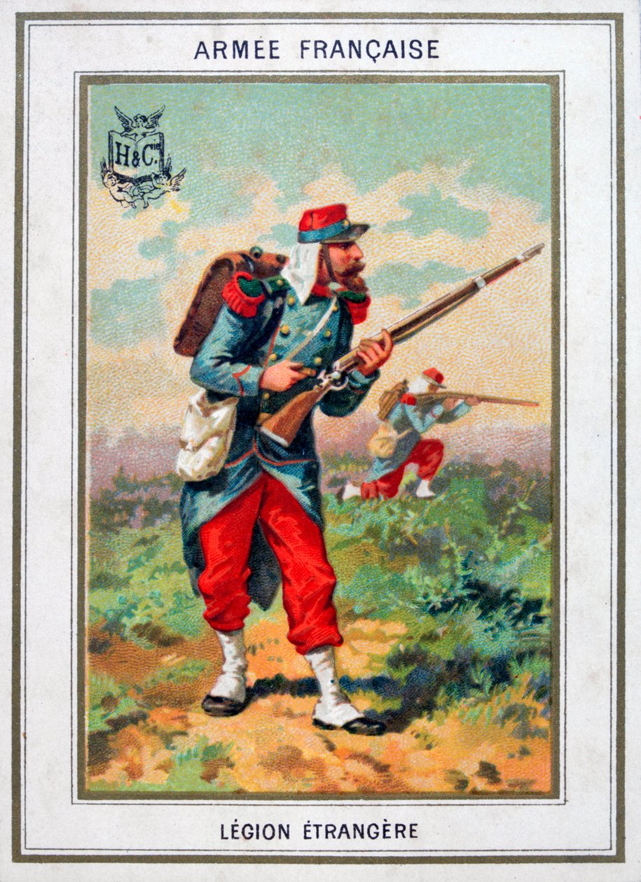 フランス外人軍団、c1900 作： 不明