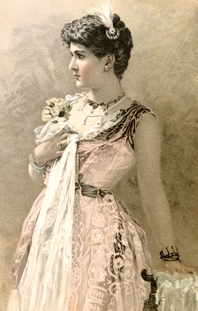 フランスのはがき、c1900 作： 不明