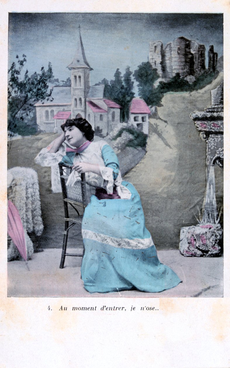 フランスのはがき、c1900 作： 不明