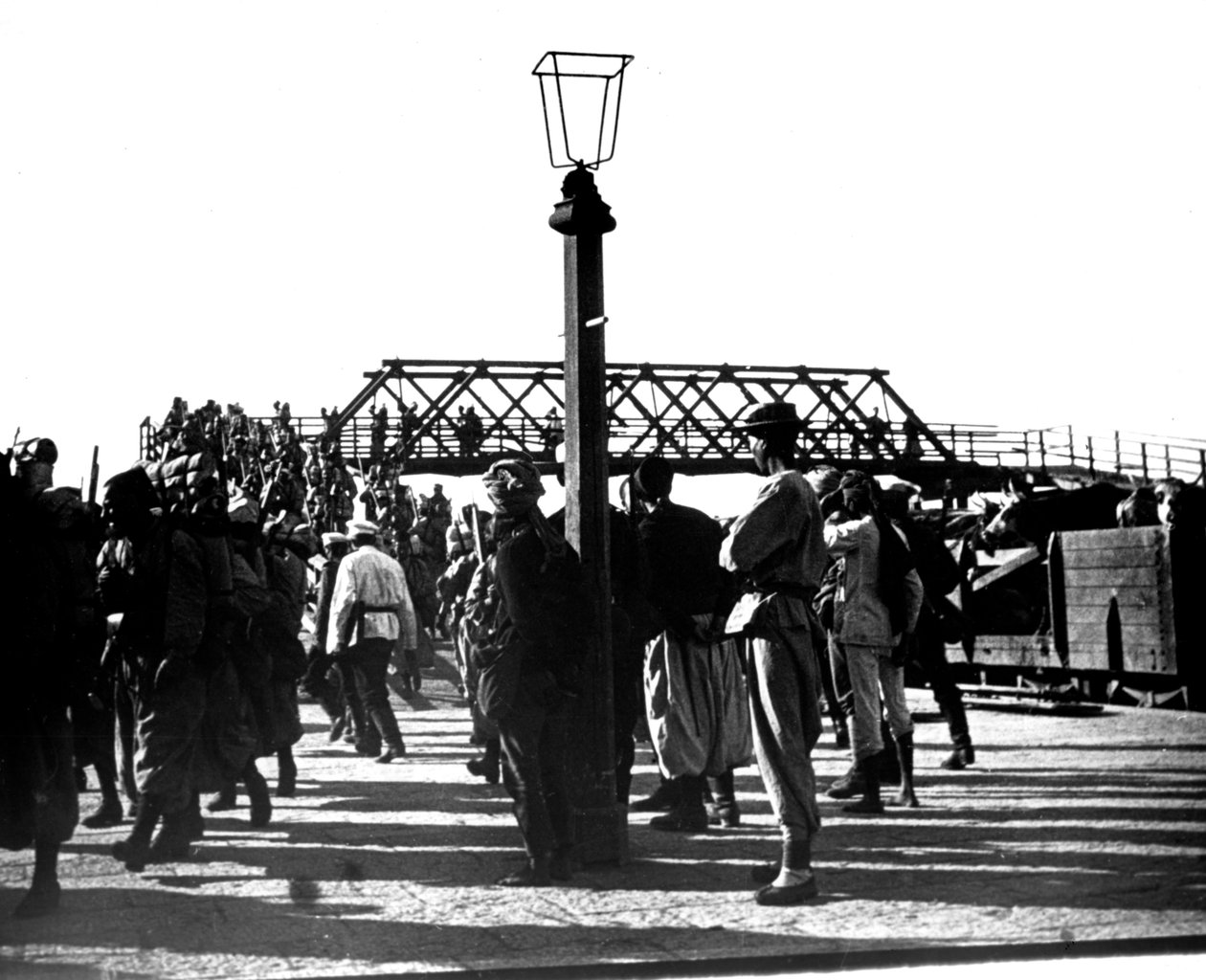 フランス軍、Tientsin、中国、1900 作： 不明