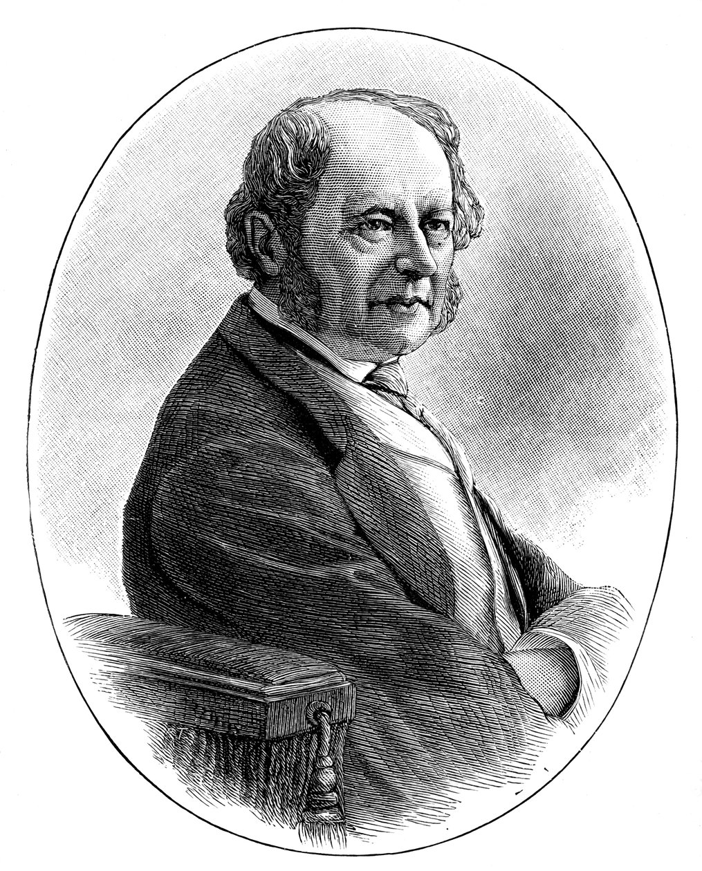 フリードリヒフェルディナンドグラフフォンビースト1809-1886、オーストリアの政治家 作： 不明