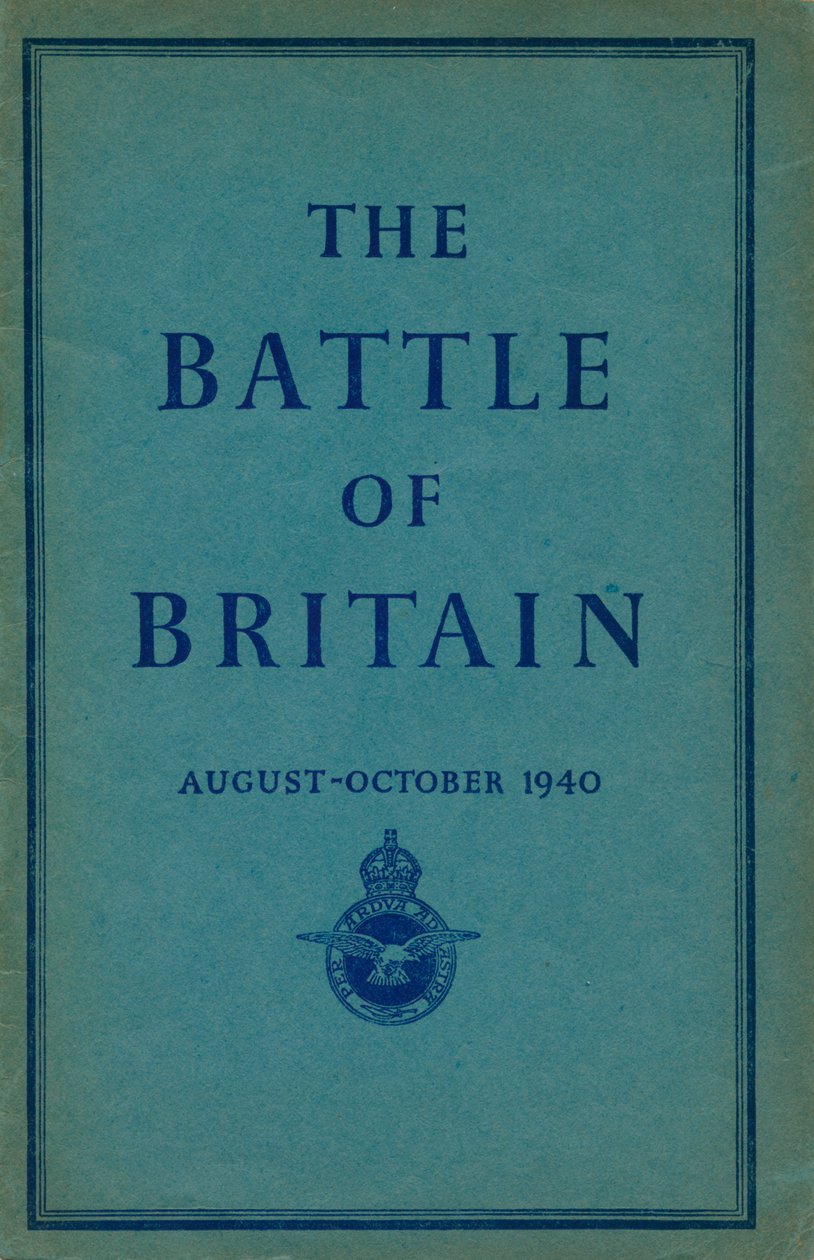 英国の戦い、1940年のフロントページ 作： 不明