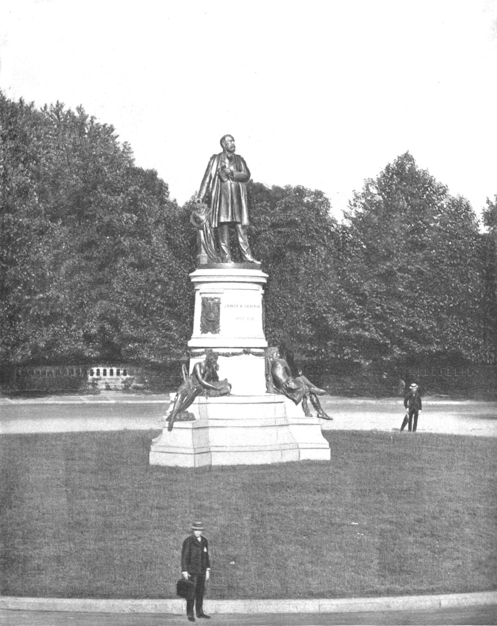 ガーフィールド像、米国ワシントンDC、c1900。 作： 不明