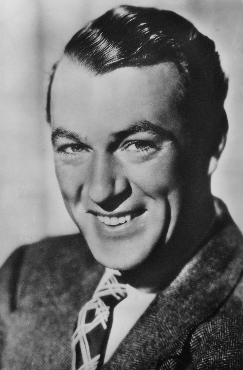 ゲイリークーパー1901〜1961年、アメリカの俳優、c1930s 作： 不明