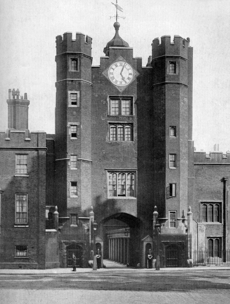 セントジェームズパレス、ロンドン、1924-1926年のゲートハウス。 作： 不明