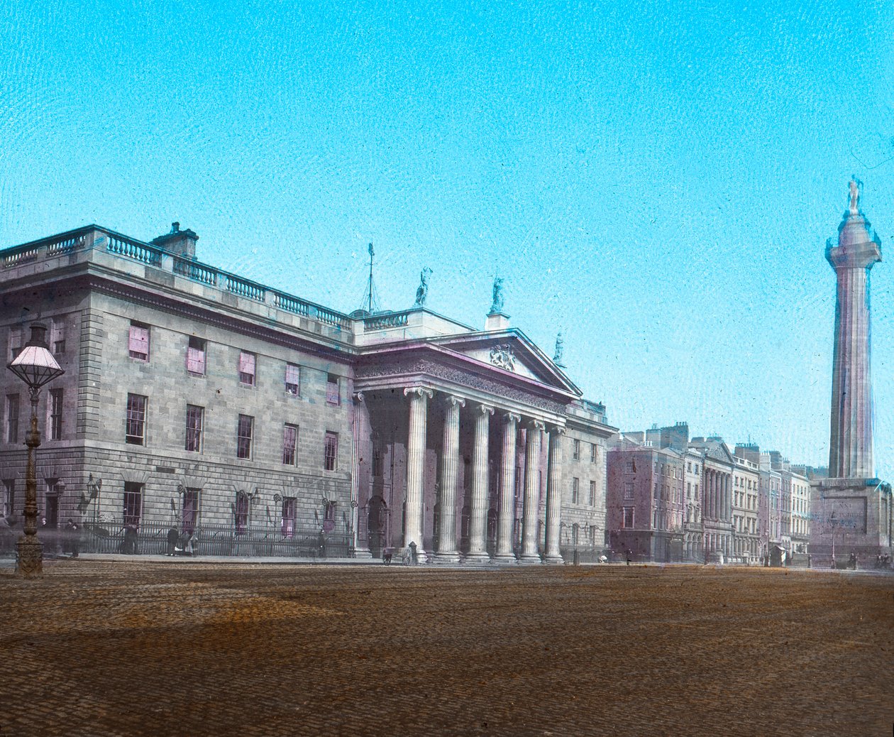 General Post Office and Nelsons Pillar、c1910 作： 不明