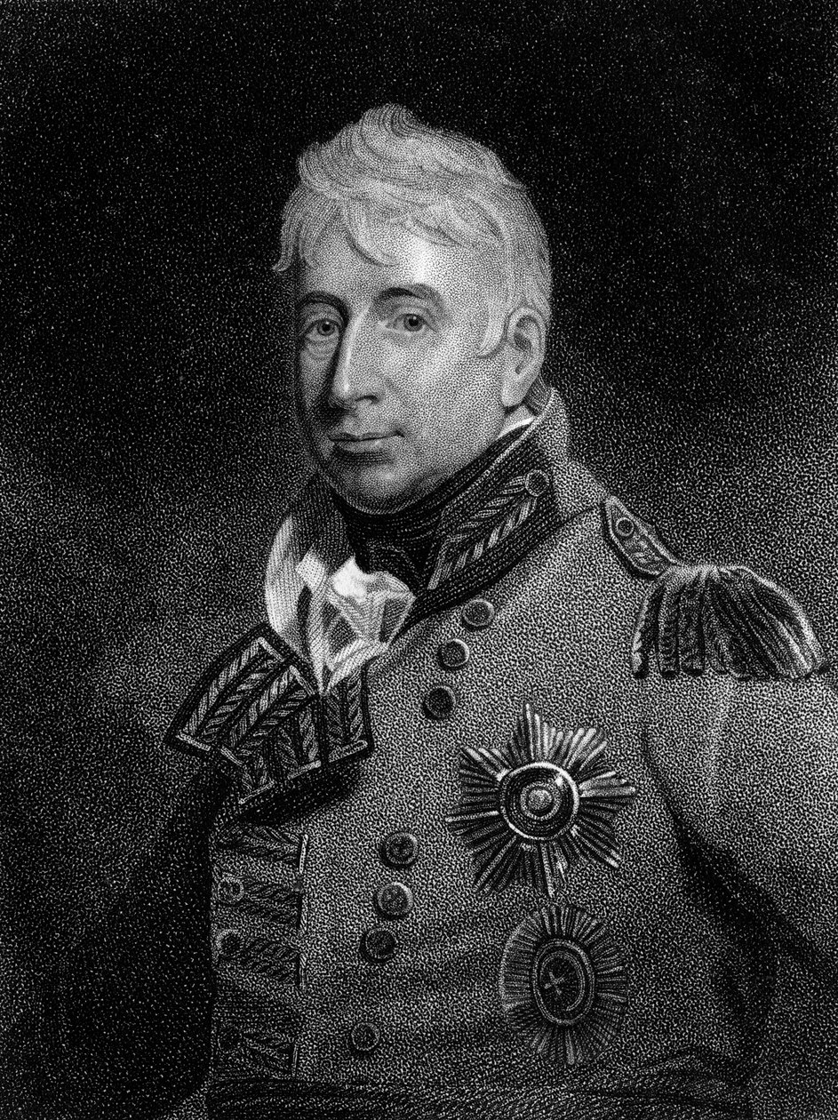 エアコート将軍1762-1823、イギリス兵、1837 作： 不明