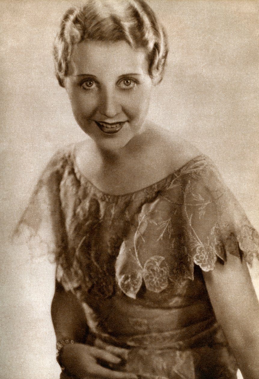 ジュヌヴィエーヴトービン、アメリカの女優、1933 作： 不明