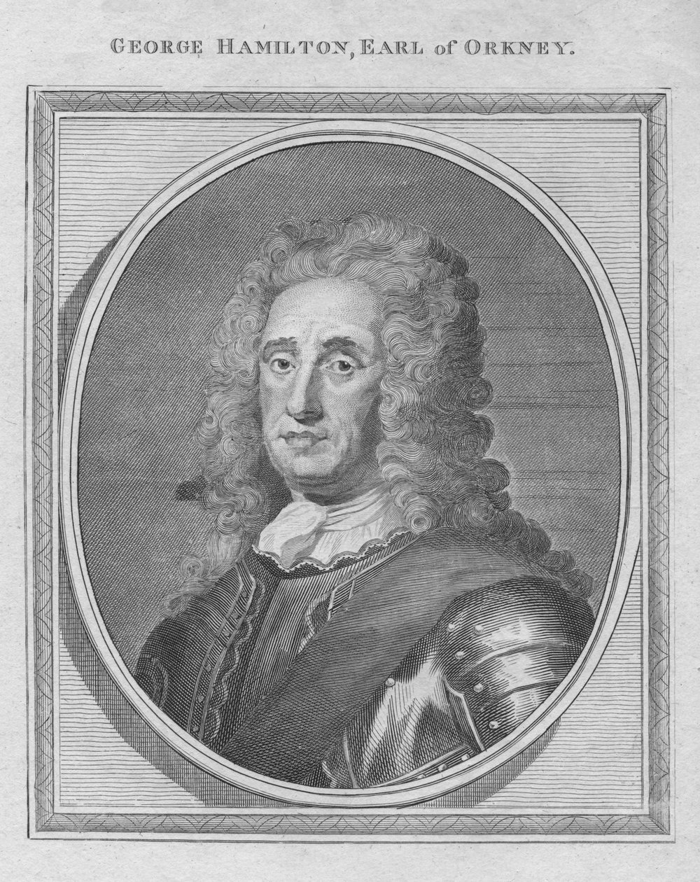 ジョージハミルトン、オークニー伯爵、1787年。 作： 不明