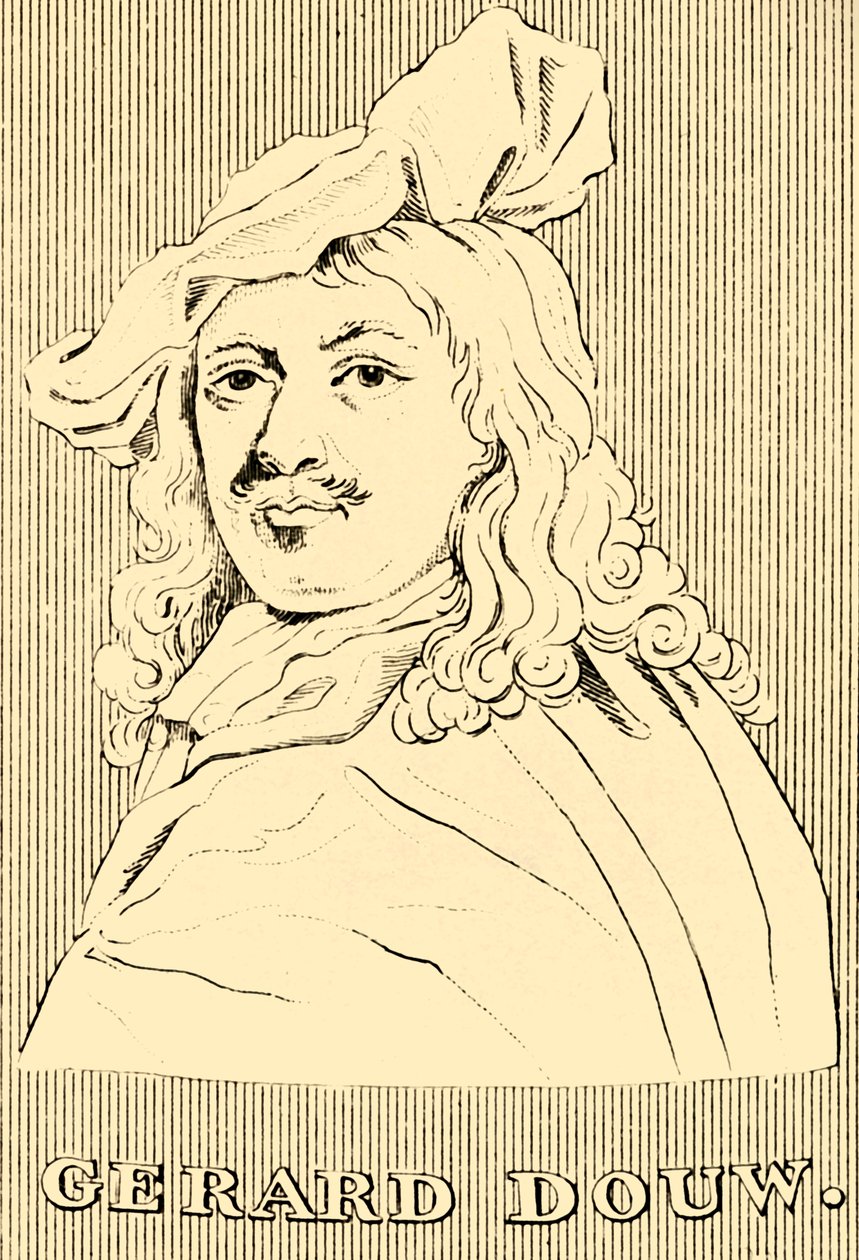 ジェラール・ダウ、1613-1675、1830。 作： 不明