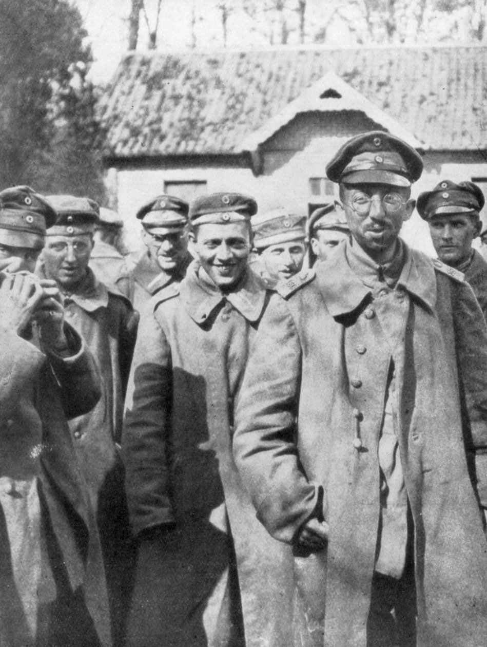 1918年4月18日にドイツの捕虜、フランス 作： 不明