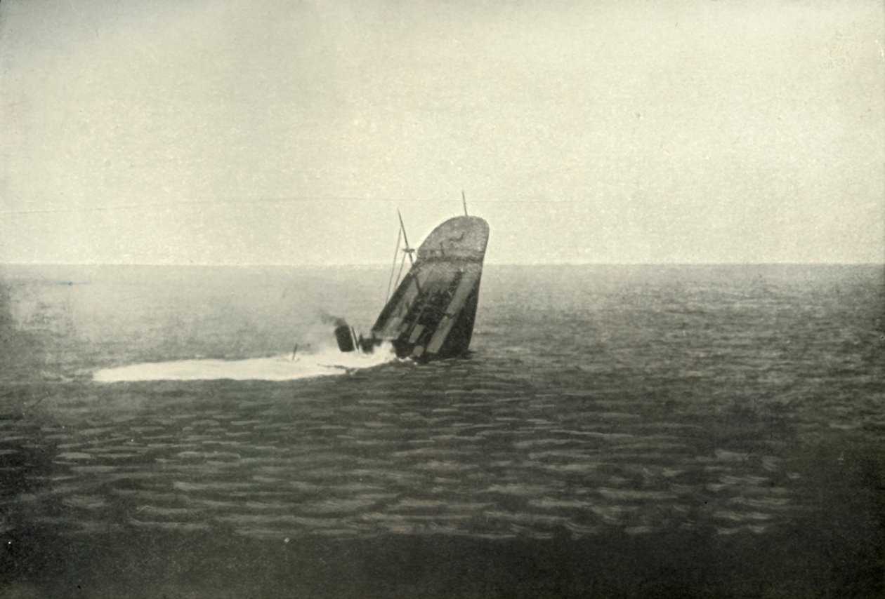 ドイツの潜水艦政策、1919年。 作： 不明