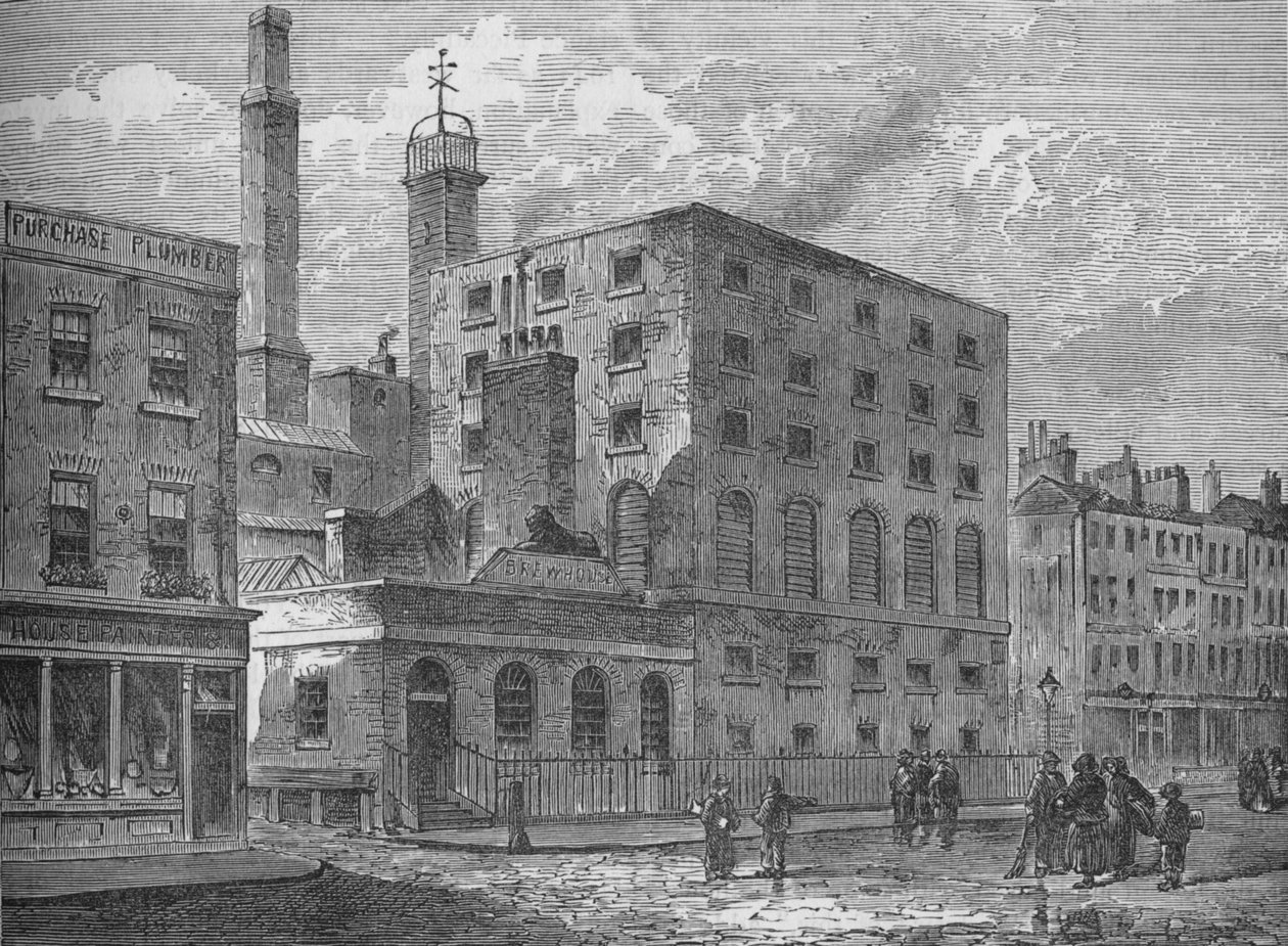 ゴールデンスクエアブルワリー、ソーホー、ウェストミンスター、ロンドン、c1875 1878 作： 不明