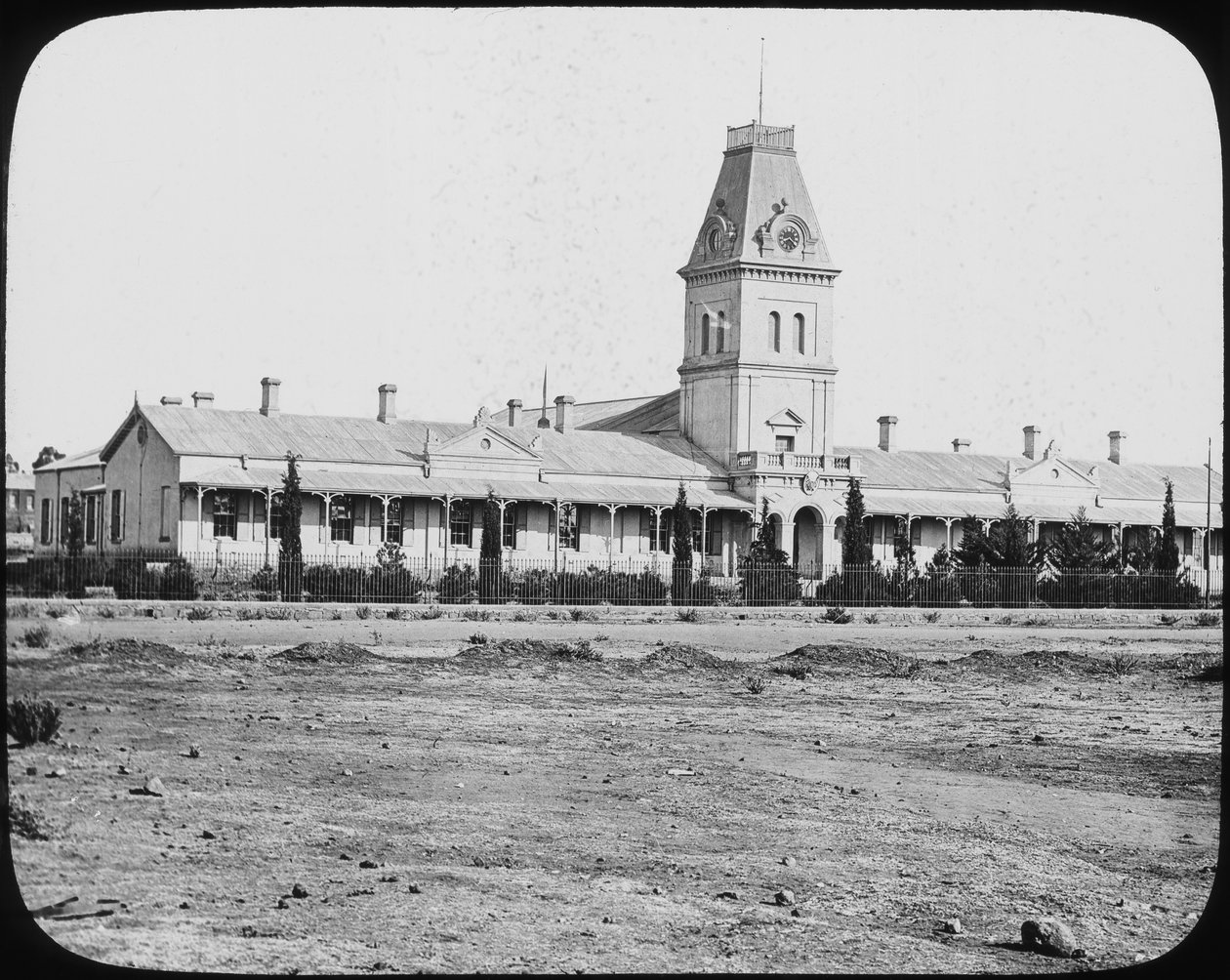 政府の建物、ブルームフォンテーン、南アフリカ、c1890 作： 不明