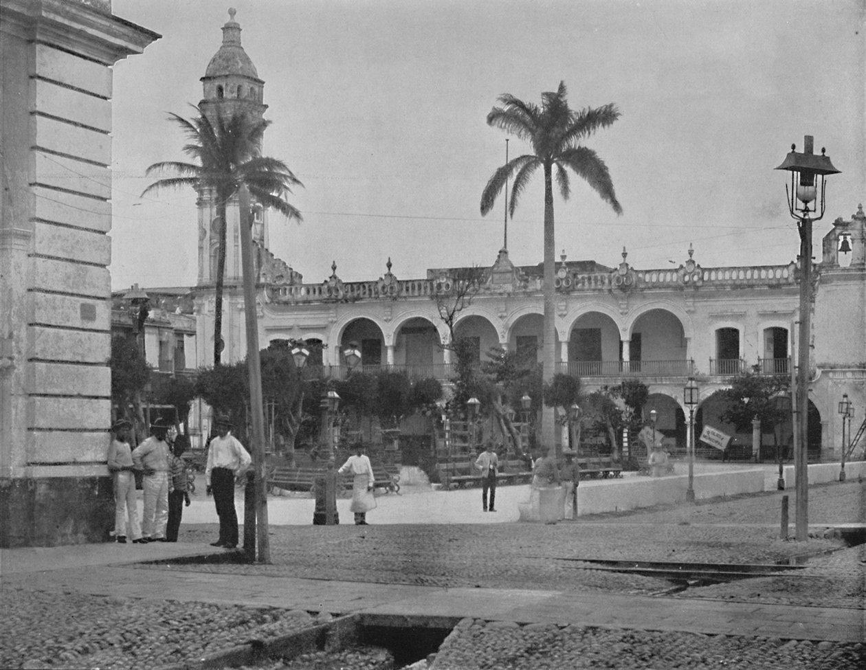 総督官邸、ベラクルス、メキシコ、c1897。 作： 不明