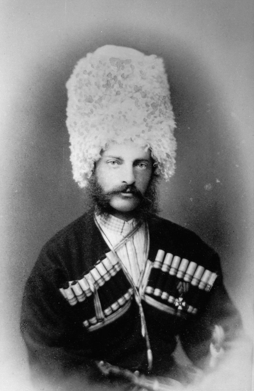 ロシアの大公ミハエル・ニコラエヴィッチ、c1863-c1865 作： 不明