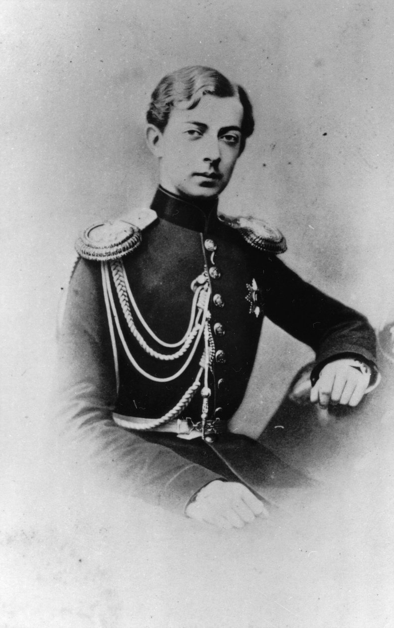 ロシアの大公ニコラスアレクサンドロヴィッチ、c1861-c1864 作： 不明