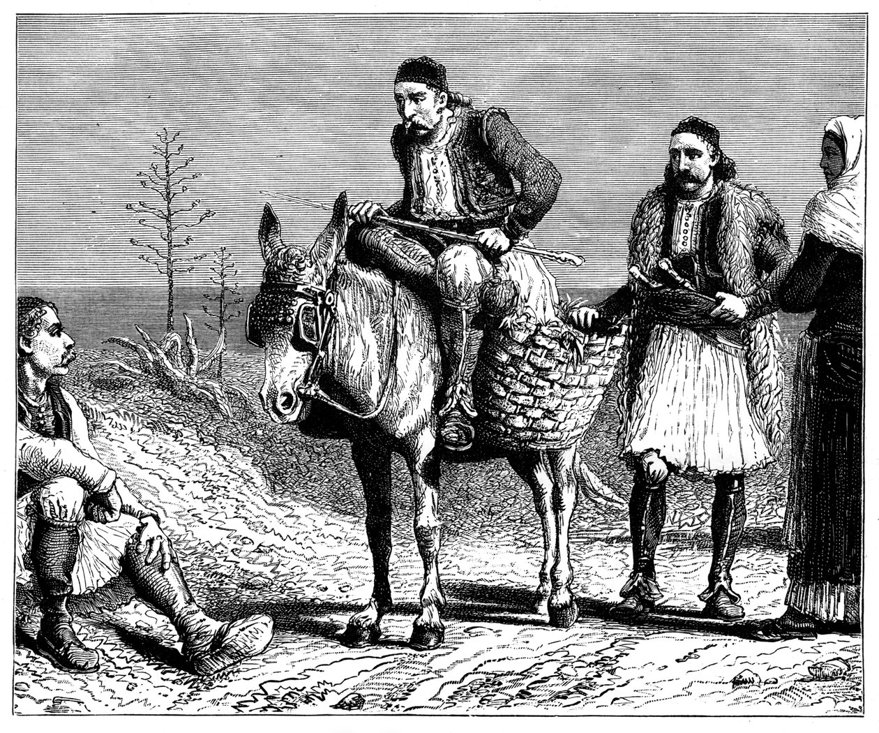 ギリシャの農民、c1890 作： 不明