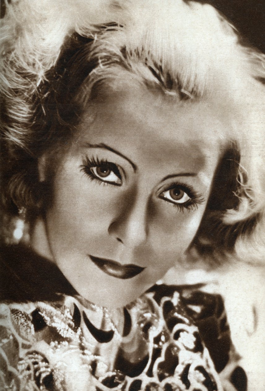 グレタガルボ、スウェーデンの女優、1933年 作： 不明