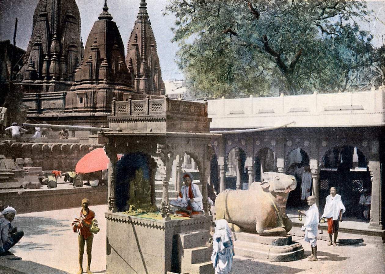 Gyan Bapi Well of Knowledge、バラナシ、インド、c1890 作： 不明