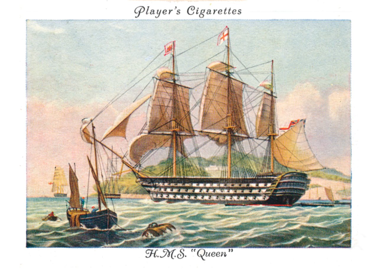 HMSQueen、1936。 作： 不明