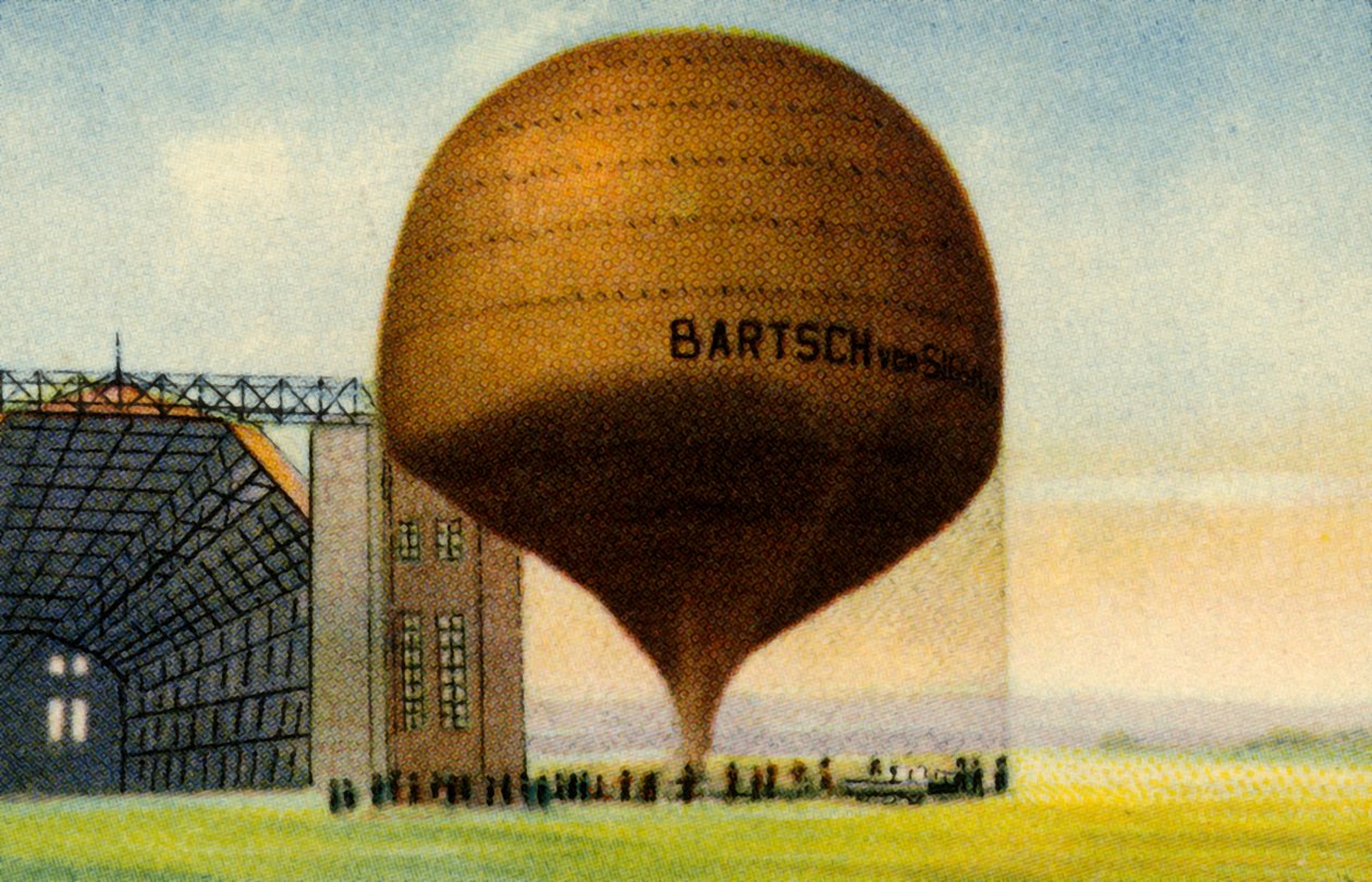 ハンスバルチフォンシグスフェルドの高度調査気球、1932年。 作： 不明