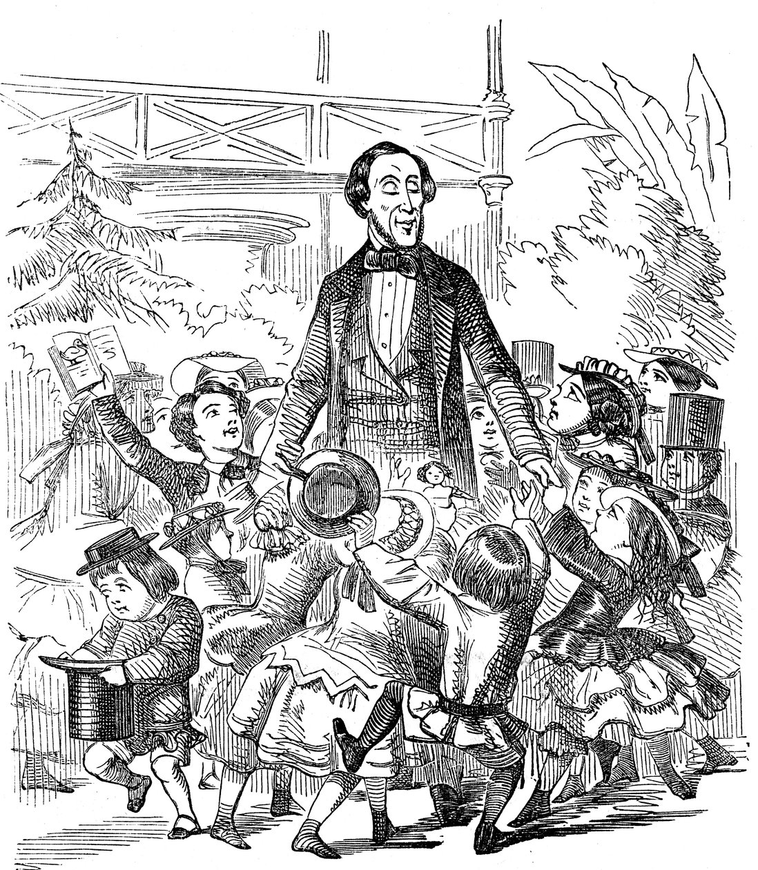 ハンスクリスチャンアンデルセン1805-1875、デンマーク人作家、1857年 作： 不明