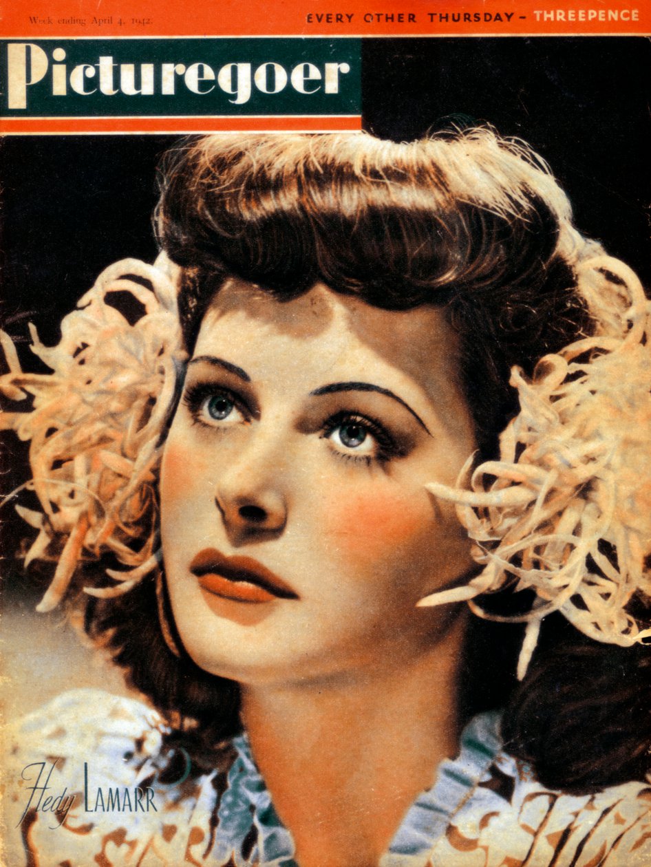 ヘディラマー1914〜2000年、オーストリア生まれのアメリカ人女優、1942年 作： 不明