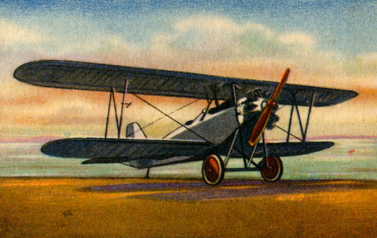 ハインケルHD 32複葉機、1920年代、1932年。 作： 不明
